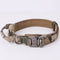 Collar Táctico Ajustable para Perro K9