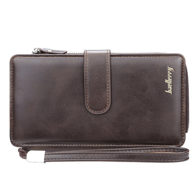 Billetera Retro Multifuncional con Cierre Largo - Clutch Europeo Moderno - Image 17