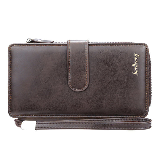 Billetera Retro Multifuncional con Cierre Largo - Clutch Europeo Moderno - Image 17