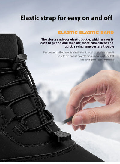 Botas de Nieve Impermeables Antideslizantes con Forro Polar y Aislamiento Térmico - Image 17