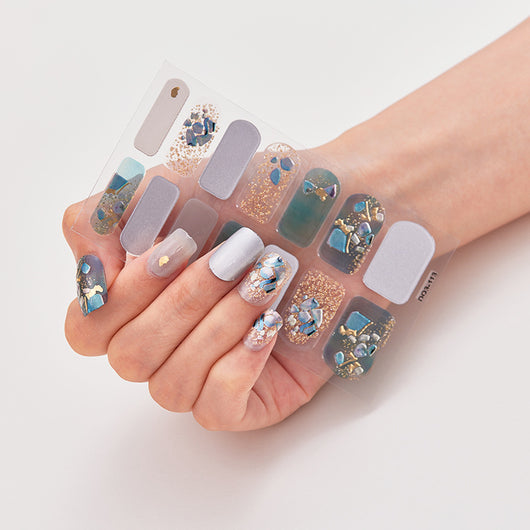 Uñas Adhesivas 3D con Efecto Láser y Bronceado - Diseño Premium - Image 9