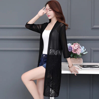 Blusa de Punto Rayada Multicolor con Cuello Cuadrado para Mujer