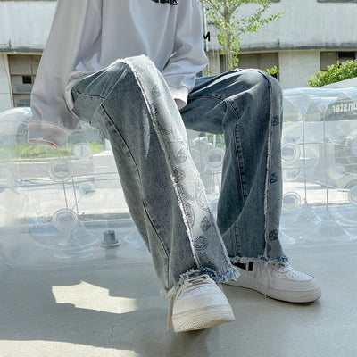 Pantalones Sueltos de Moda Moderna para Hombre - Image 7