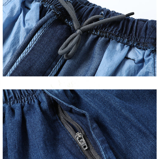 Pantalones Casuales Hombre Cintura Alta Elástica Cómodos - Image 7