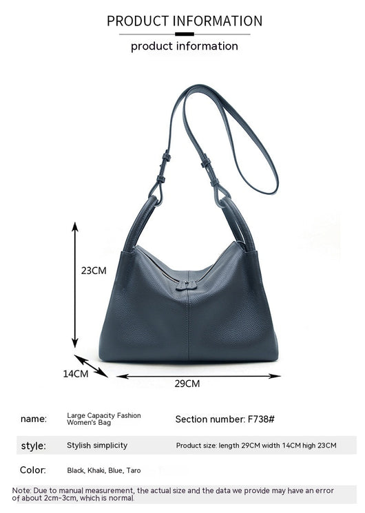 Bolso Tote Retro de Gran Capacidad para Uso Diario - Image 12