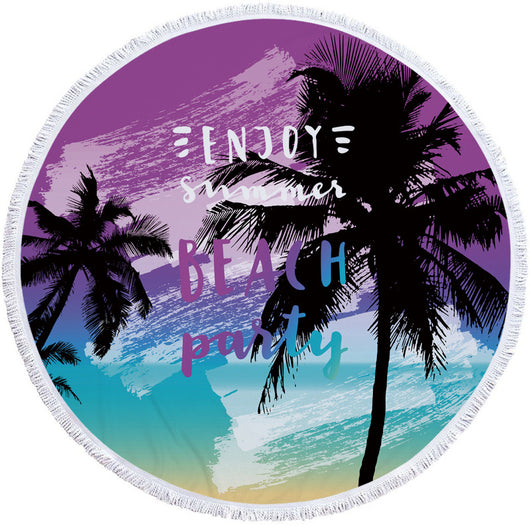 Toalla de Playa Redonda Premium - Image 3