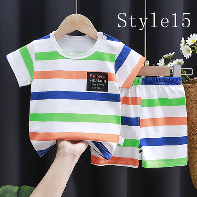 Traje Infantil de Algodón con Manga Corta - Image 19