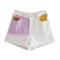 Shorts Casuales de Patchwork Multicolor - Diseño Versátil para Hombre