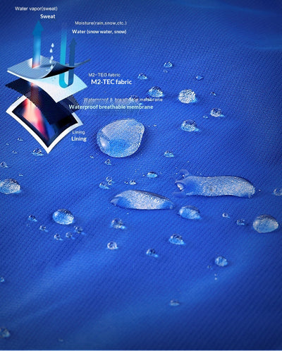 Chaqueta de Montaña Térmica Impermeable con Forro Polar - Image 17