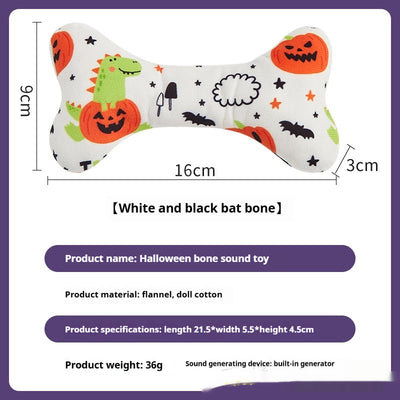 Juguete Interactivo Halloween Hueso con Sonido para Mascotas - Image 10