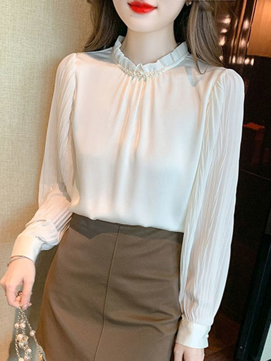 Blusa Casual de Manga Larga Versátil y Moderna - Image 7