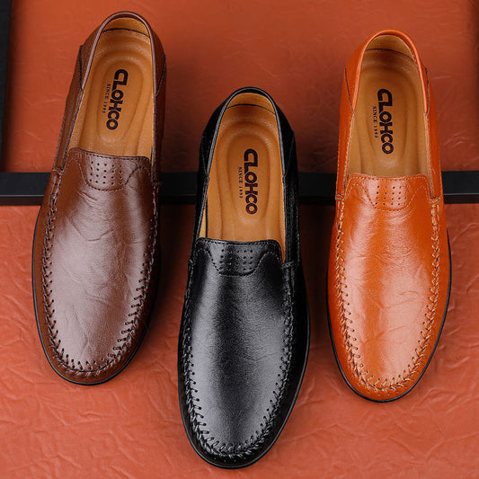 Zapatos de Cuero Gamuza para Hombre - Estilo Ejecutivo Casual - Image 2