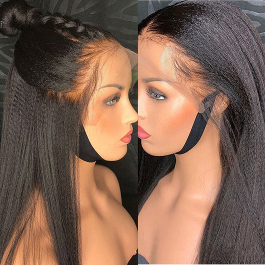 Peluca Frontal de Encaje Rizos Creativos para Mujeres - Image 3