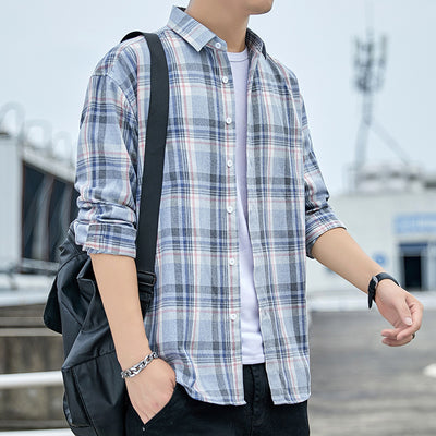 Camisa Casual de Algodón Transpirable Ultraligera para Hombre - Image 6