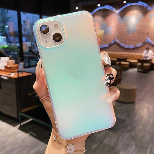 Funda Degradada Antigolpes con Diseño Colorido para Celular - Image 11