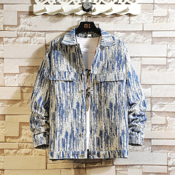 Chaqueta de Mezclilla Oversize Talla Grande Unisex