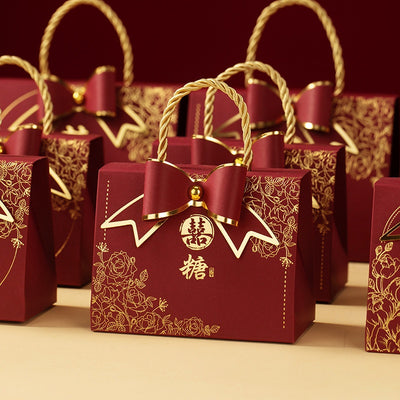 Caja de Dulces para Bodas - Bolsitas de Recuerdo Personalizables