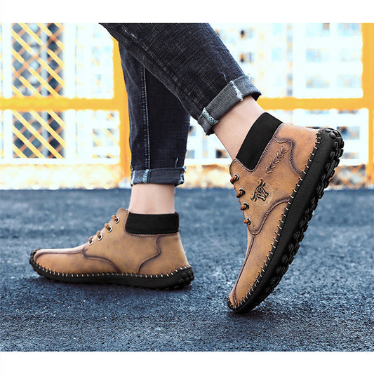 Botas Martin Casuales Talla Grande con Plantilla Intercambiable y Gorro