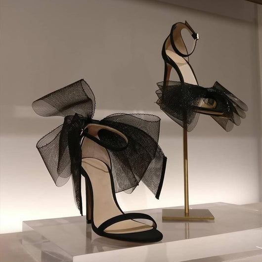 Tacones Stiletto Asimétricos Destalonados - Image 4