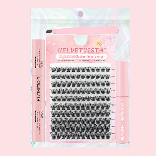 Set de Pestañas Postizas Rizadas Extra Volumen
