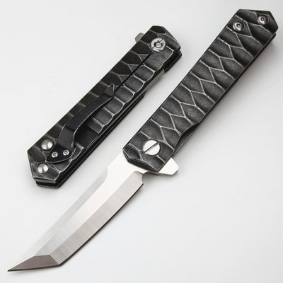 Cuchillo de Supervivencia Plegable de Alta Dureza para Aventuras al Aire Libre - Image 15