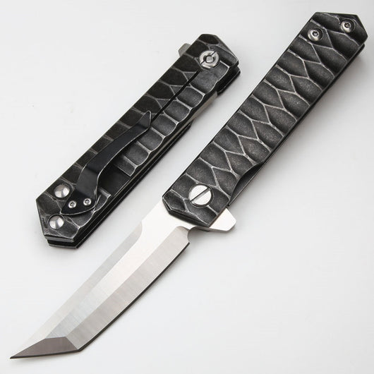 Cuchillo de Supervivencia Plegable de Alta Dureza para Aventuras al Aire Libre - Image 15
