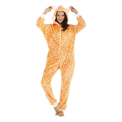 Disfraz Jumpsuit Leopardo con Capucha de Orejas Animales - Image 9