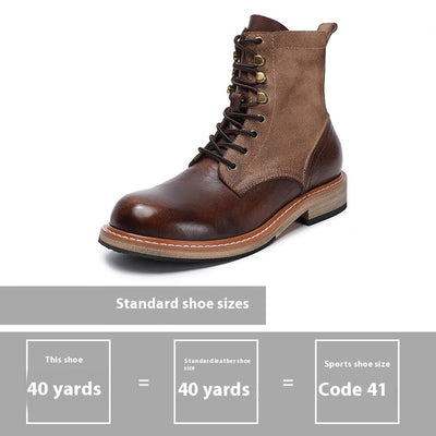 Botas Martin Retro Gruesas para Primavera y Otoño - Image 10
