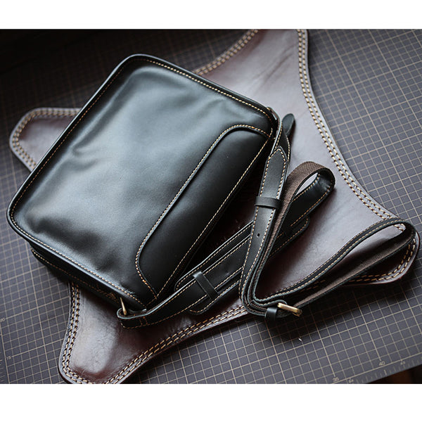 Bolsa Bandolera de Cuero Artesanal para Hombre - Image 5