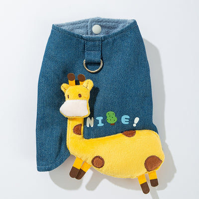 Chaleco Denim 3D con Venado y Forro Polar para Perros y Gatos Pequeños - Image 14