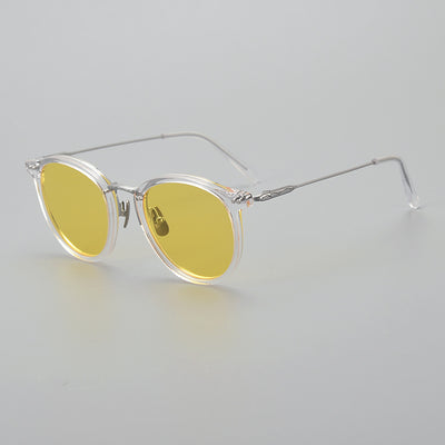 Gafas de sol polarizadas de titanio puro para hombre - Artesanales japonesas transparentes - Image 10