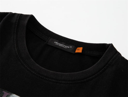 Conjunto de Remeras Cortas a Juego para Parejas - Diseño Digital Moderno - Image 6