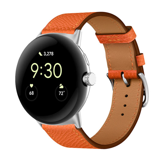 Correa de Cuero PU Bicolor para Google Watch - Estilo y Durabilidad - Image 53