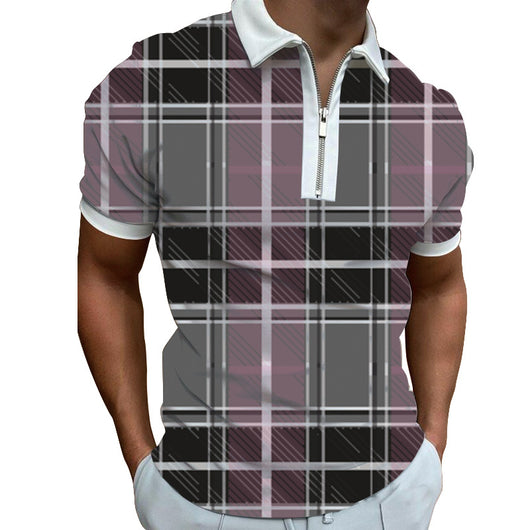 Camiseta Suelta Estampada de Manga Corta para Hombre - Image 13