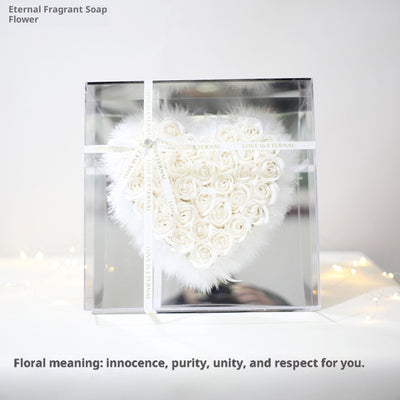 Ramo de Flores Eternas para San Valentín y Cumpleaños en Caja de Regalo - Image 7