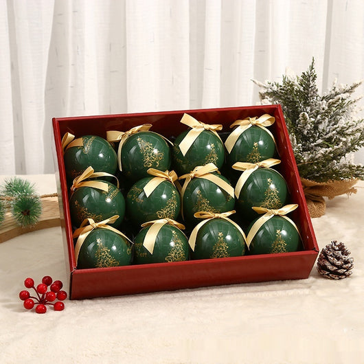 Bola Navideña de Impresión Exquisita - Adorno para Árbol de Navidad - Image 12
