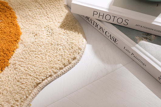 Tapete Absorbente Antideslizante Diseño Huevo Frito para Baño - Image 13