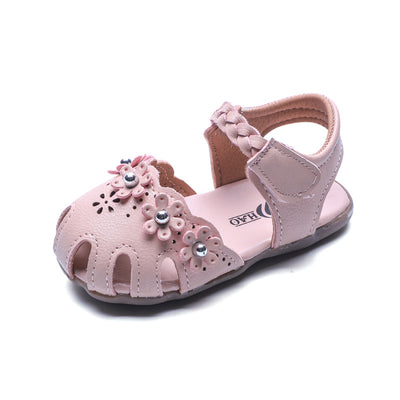 Zapatos Suave Princesa Baotou para Niñas - Suela Flexible - Image 12