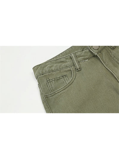 Pantalones Slim Cintura Alta Tendencia Moda Ins - Image 9