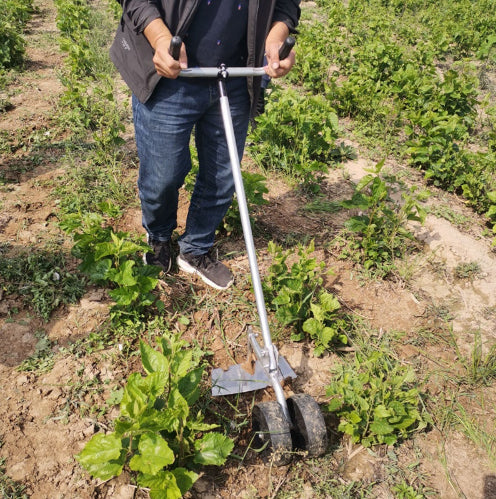 Azada Cultivadora Manual - Herramienta de Labranza y Deshierbe para Jardín