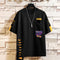 Playera Holgada Hip Hop Street Cuello Redondo para Hombre