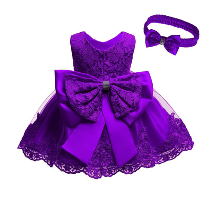 Vestido de Encaje con Falda Voluminosa - Image 18