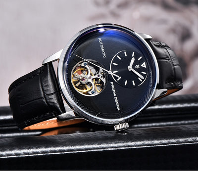 Reloj Automático Tourbillon de Lujo para Hombre con Esfera Luminosa - Image 19