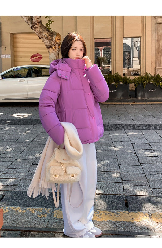 Abrigo de Invierno para Mujer con Acolchado de Algodón - Image 16