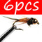 Copper Head Fly 6 Pieces