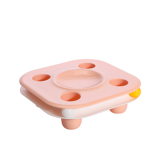 Comedero Interactivo para Gatos con Juguete de Pista Integrado - Image 8