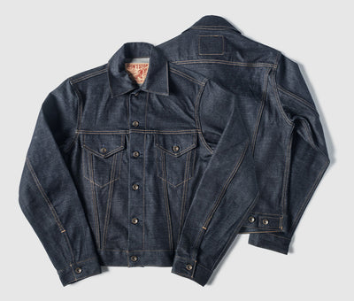 Chaqueta Casual de Mezclilla Raw Wash Multiuso para Hombre - Image 12