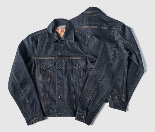 Chaqueta Casual de Mezclilla Raw Wash Multiuso para Hombre - Image 12