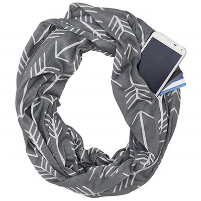 Pañuelo de Bolsillo Gris Oscuro con Estampado de Espina de Pescado - Image 2