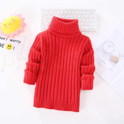 Suéter de Cuello Alto para Bebé - Primavera y Otoño - Image 14